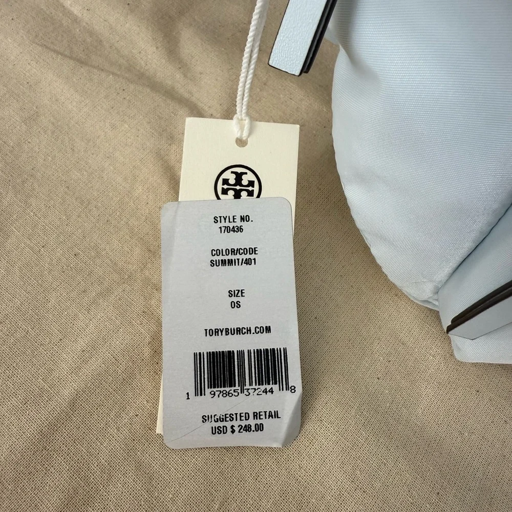 New, Tory Burch nylon summit belt bag with silver hardware - Picture 11 of 11